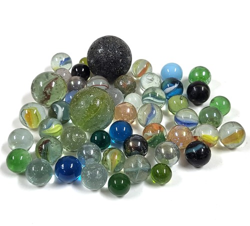 Collezione biglie vetro - di,