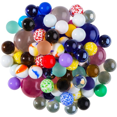 Biglie vetro colorate - biglie, di